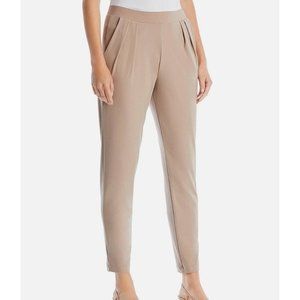 &BASICS Women’s Slouchy Cropped Ankle Pants Size S New with Defects Sand